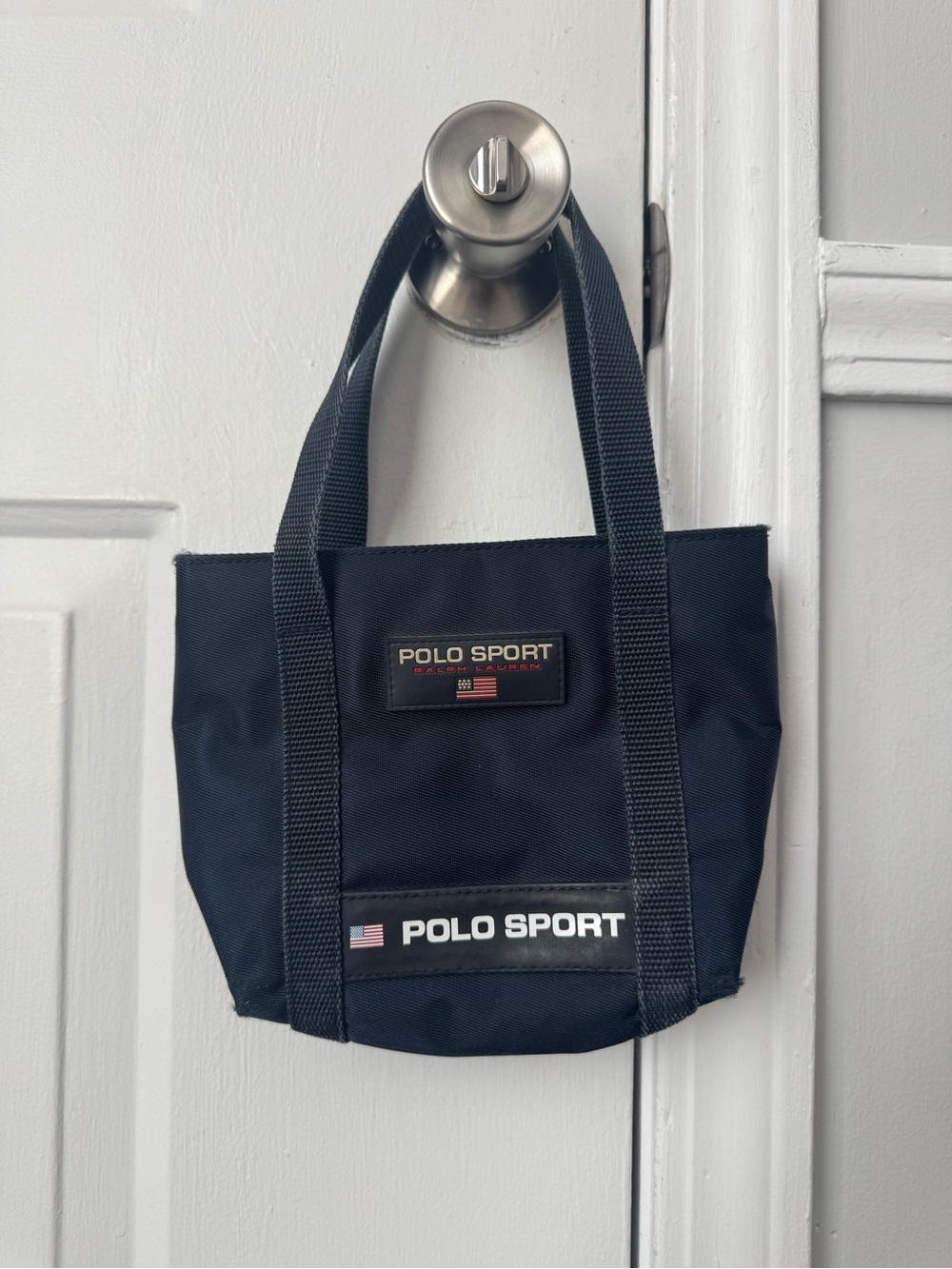 Y2k Polo Sport by Ralph Lauren Navy Mini Handbag